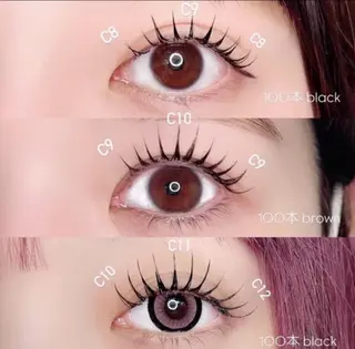 マツエク・マツパ Eye Glossのマツエク・マツパデザイン