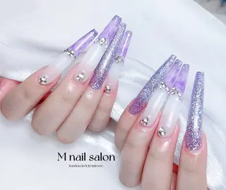 ネイル M🌷nail 長さだし専門店のネイルデザイン