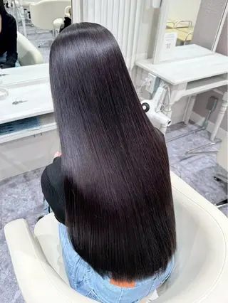 ロング 武田 葵のヘアスタイル