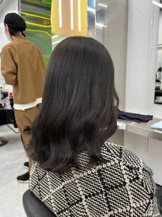 セミロング Wカラー/暖色/べ ージュりく©︎🐝のヘアスタイル