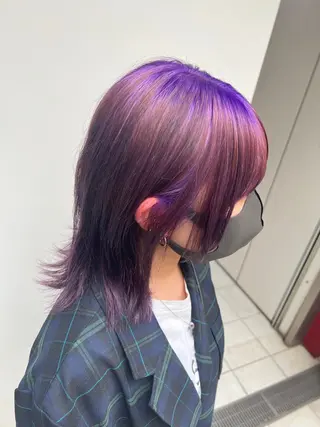 ミディアム カラー ♡₊⁺カットの天才 ??AYANEのヘアスタイル