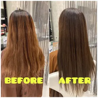 ロング カラー 田畑 福恵のヘアスタイル