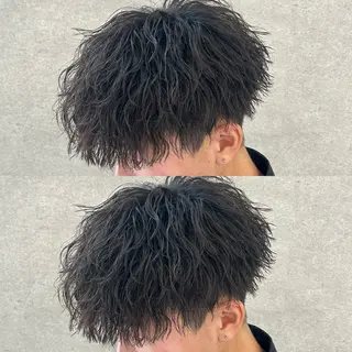 パーマ メンズ イケメン製造機 🔥上原沙羅🔥のヘアスタイル