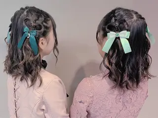 ミディアム ヘアアレンジ Aries🫧 missa𓂃🤍のヘアスタイル