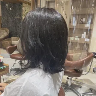 ミディアム hairproducearoma所属・ヘアプロデュース aromaのヘアスタイル