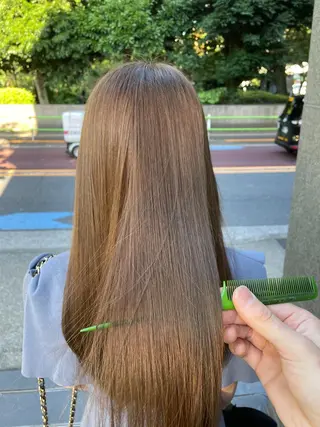 セミロング stylist YUTOのヘアスタイル