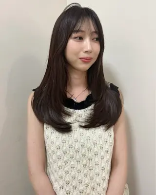 ロング 透明感🍨レイヤー ヘアセット/miyuのヘアスタイル