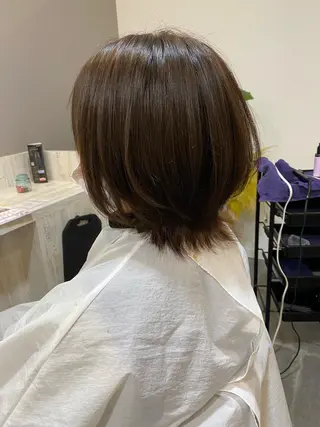 ショート カラー Bonheur  KAWANISHI所属・ノンダメージ 🥑mikubanのヘアスタイル
