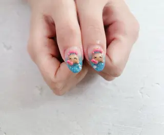 ネイル 𝑅𝐴𝑁𝑂𝑁 𝐴𝑌𝐴𝐾𝐴のネイルデザイン