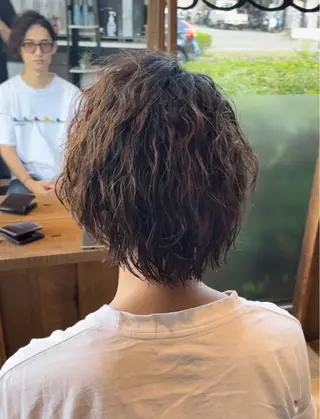 パーマ メンズ CUORE HAIR ange水戸所属・🌟パーマリスト 鈴木雄大🌟のヘアスタイル