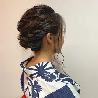 ヘアアレンジ インナーカラー🧸 suzunaのヘアスタイル