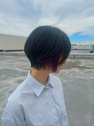 ショート NYNY☃️上新庄 ❄️石川瑠青のヘアスタイル