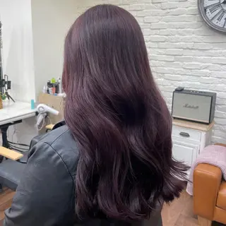 ロング カラー 🎀ときの/髪質改善 透けｯ暖色カラー🪞のヘアスタイル