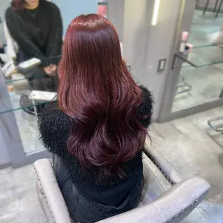 ロング カラー 🤍ふんわりアイドル カラー🎀Rio🪽のヘアスタイル