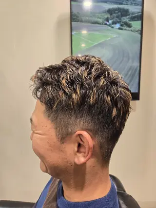 パーマ ショート - ̗̀⋆͛ 東山 侑以🎮𓈒⋆͛のヘアスタイル