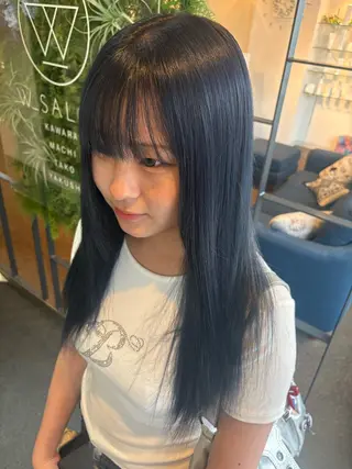 ロング カラー yunosuke/艶 カラーw-salonのヘアスタイル