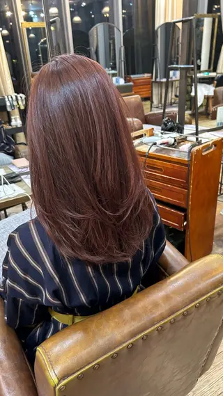 ロング 吉田 百花💛のヘアスタイル