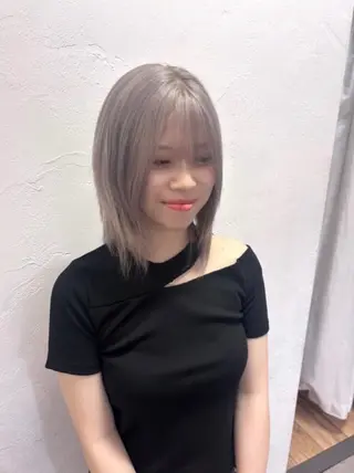 カラー ノボリ モネ ／ Lomaliaのヘアスタイル