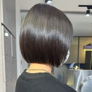 ショート カラー パーマ ブリーチ/縮毛矯正/ ボブ特化/よしきのヘアスタイル