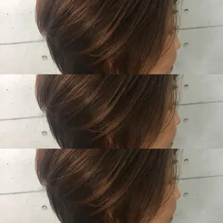 ショート カラー 金沢 広美のヘアスタイル