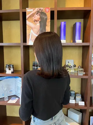ミディアム カラー 【スタイリスト】此木 裕菜のヘアスタイル