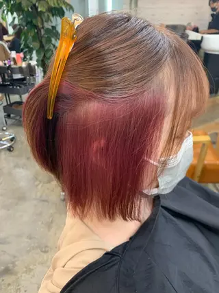 ショート カラー しば たのヘアスタイル