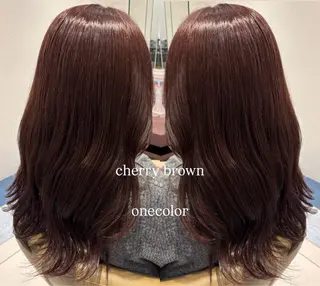 ロング カラー 韓国🎀透明感カラー mizukiのヘアスタイル