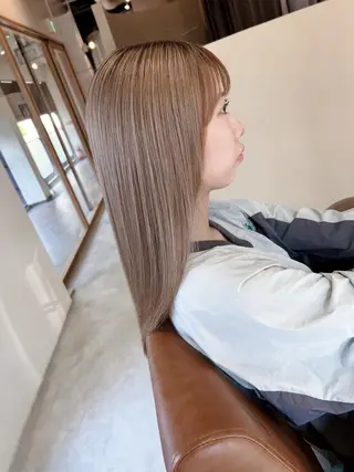 カラー 髪質改善カラー特化 ルイス奈良のヘアスタイル