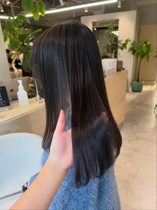 セミロング FUJIIKANON /ケア‪透明感カラーのヘアスタイル