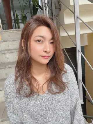 ロング カラー lond strada所属・🌟モテ髪ショート 🌟店長 津賀涼のヘアスタイル