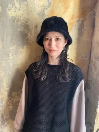 ロング カラー Reir_吉祥寺 バンレイカのヘアスタイル