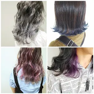ロング ヘアアレンジ カラー 成瀬 弘光のヘアスタイル