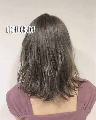 ミディアム カラー 年間1500人担当 代表 南一路のヘアスタイル