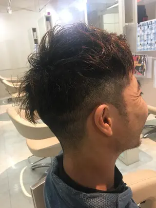 メンズ 本田 卓也のヘアスタイル
