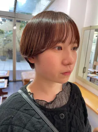 ショート カラー メイクス表参道所属・ショート/ボブ 矢野湧也のヘアスタイル