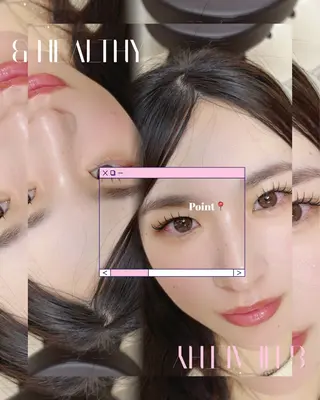 マツエク・マツパ 𝕂𝕪𝕦𝕟𝕠 韓国風/束感/恵比寿のマツエク・マツパデザイン