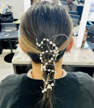 ロング シェアハピ 雪本☃️のヘアスタイル