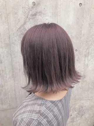 ショート カラー ヘアアレンジ メンズ キッズ 💟Chloe原宿店 🩶ハイトーンのヘアスタイル