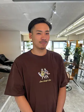 カラー メンズ nishido ハイライト/メンズのヘアスタイル