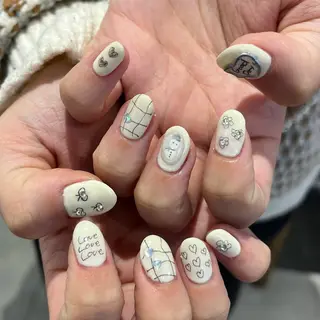 ネイル メンズパーマ/ メッシュ📍ユリのヘアスタイル