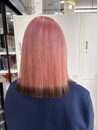 ミディアム カラー GRANDEUR やまだかなのヘアスタイル