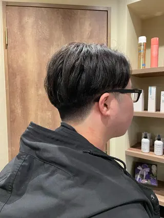 メンズ 山口里莉 /パーマモデル募集のヘアスタイル