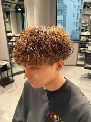ショート パーマ メンズ メンズヘア◎ なぐらのヘアスタイル