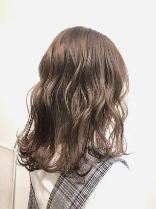 ミディアム コトネ🫧 韓国風レイヤーカットのヘアスタイル