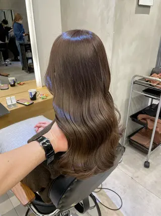 セミロング 💍美髪矯正💍 山田 涼也のヘアスタイル