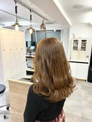 ロング カラー 暖色･似合わせカラー (廣石沙英🎀)のヘアスタイル