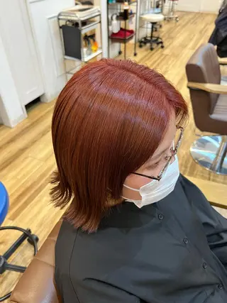 ミディアム カラー 美容室Class所属・🐰ハイトーンカラー 畠山　渡🐰のヘアスタイル