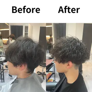 ショート 髪質改善× ハイライト溝江のヘアスタイル