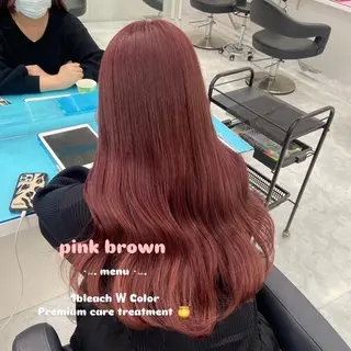 セミロング カラー 🎀愛されgirly ヘア🫧Ayakaのヘアスタイル