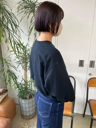 ミディアム カラー 小木曽智美 /ボブ/ショートのヘアスタイル